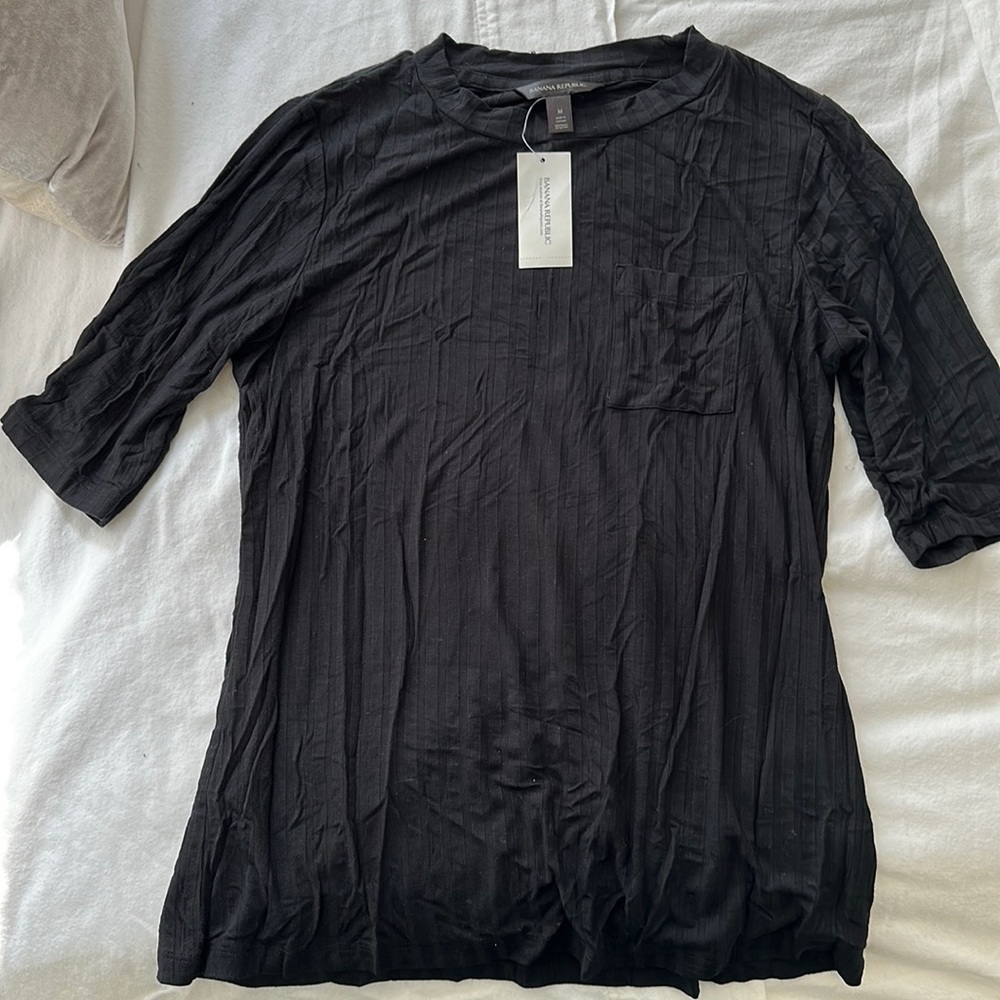 Banana Republic mock neck top